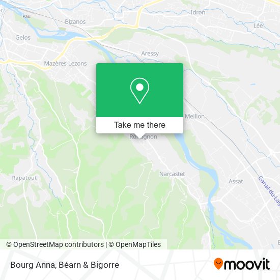 Bourg Anna map