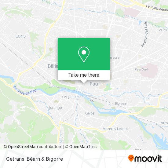 Getrans map