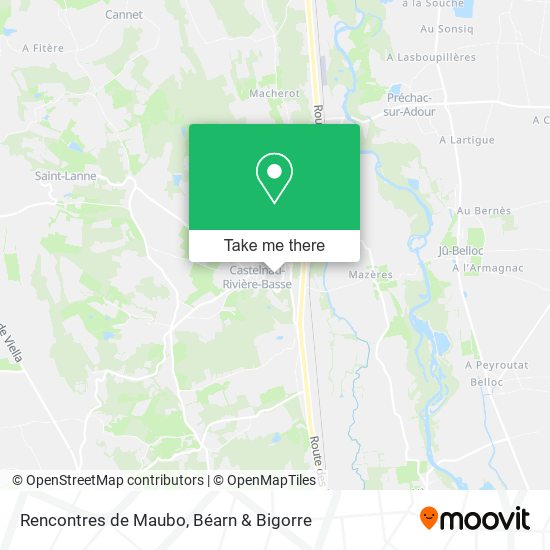 Rencontres de Maubo map