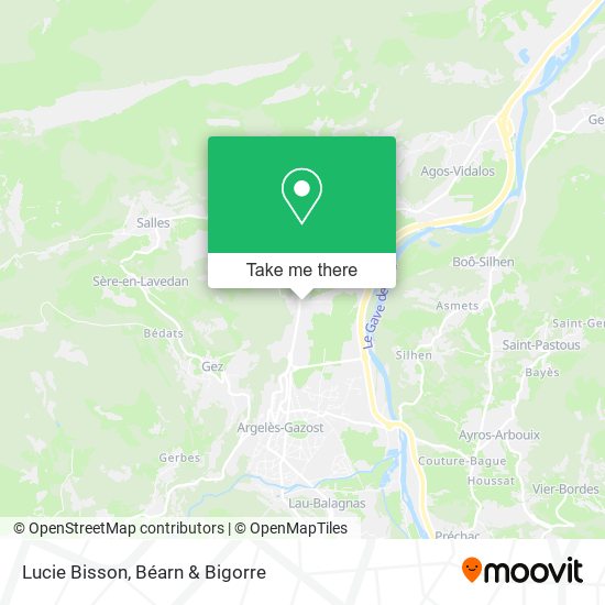 Lucie Bisson map