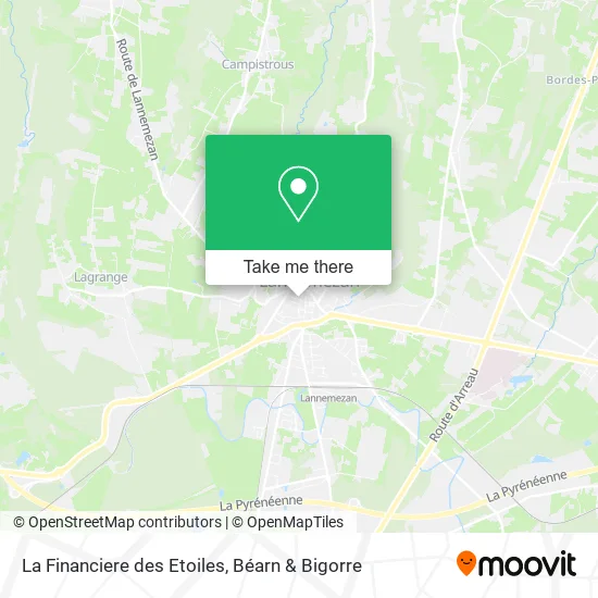 La Financiere des Etoiles map