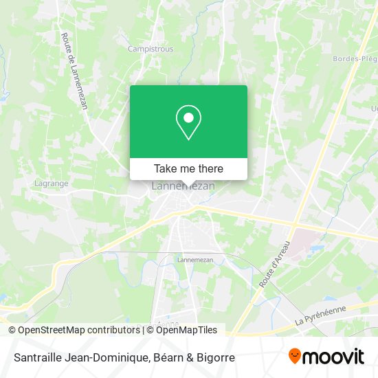 Santraille Jean-Dominique map