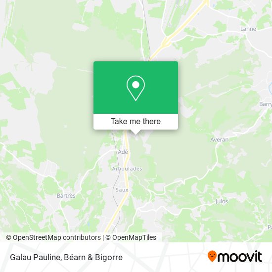 Galau Pauline map