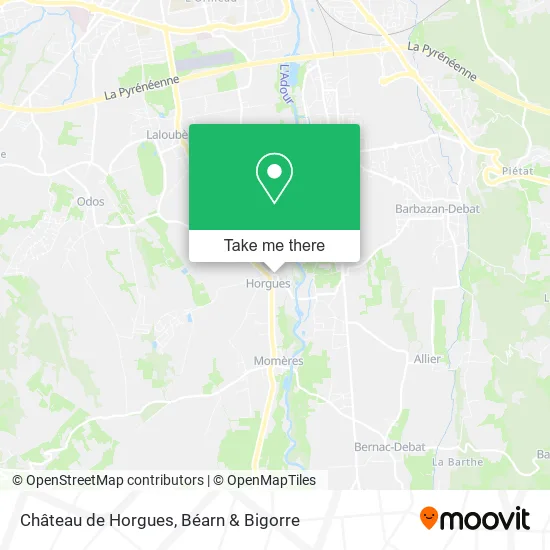 Château de Horgues map