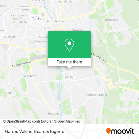Garros Valérie map