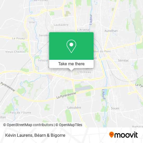 Kévin Laurens map