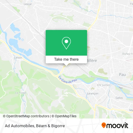 Ad Automobiles map