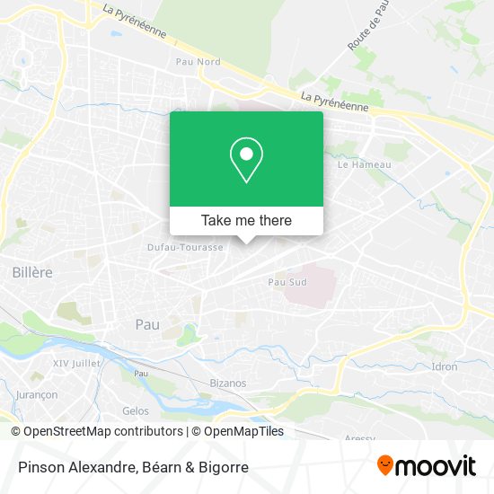 Pinson Alexandre map