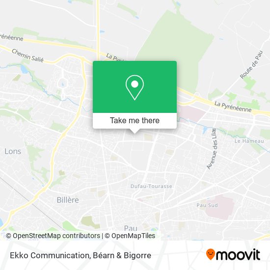 Ekko Communication map