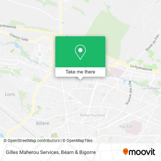 Gilles Maherou Services map