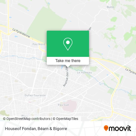 Houseof Fondan map
