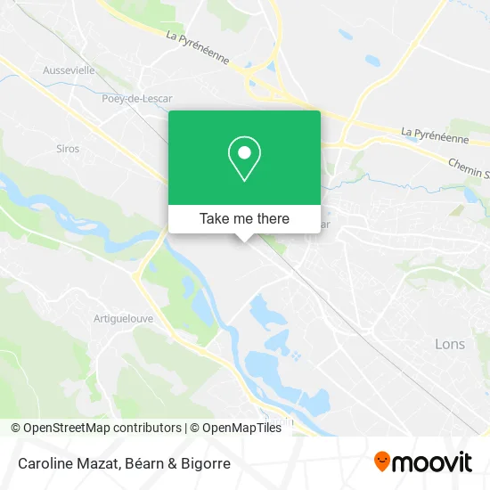 Caroline Mazat map