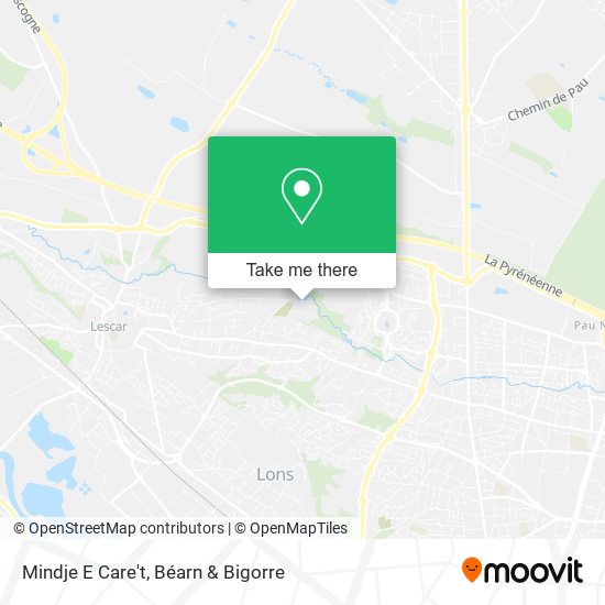 Mindje E Care't map
