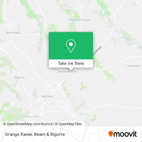 Grange Xavier map
