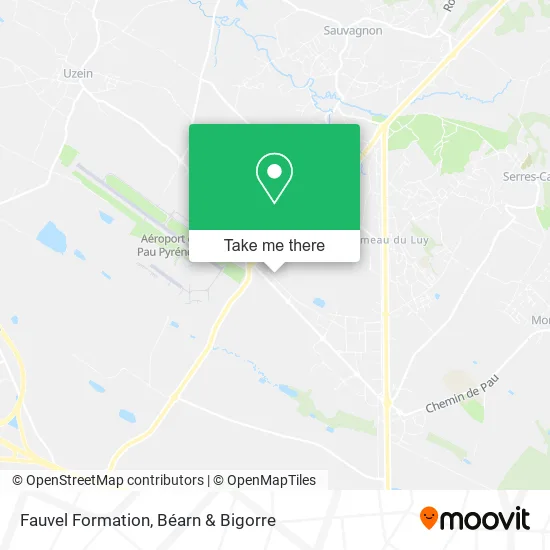 Fauvel Formation map