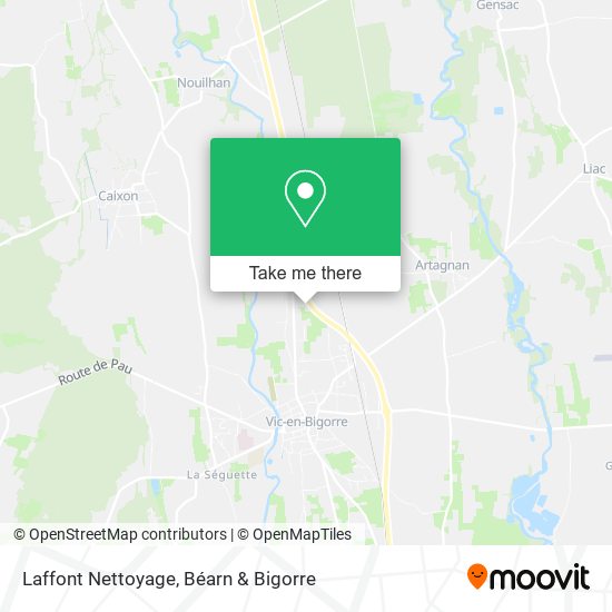 Laffont Nettoyage map