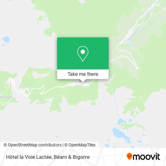 Hôtel la Voie Lactée map