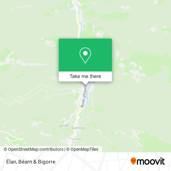 Élan map