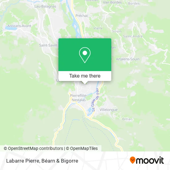 Labarre Pierre map
