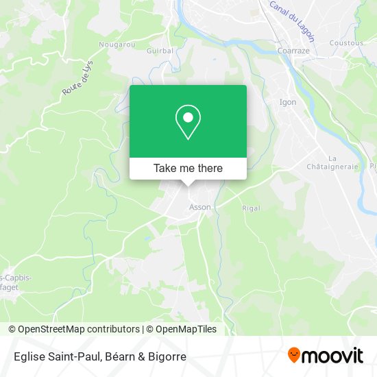 Eglise Saint-Paul map