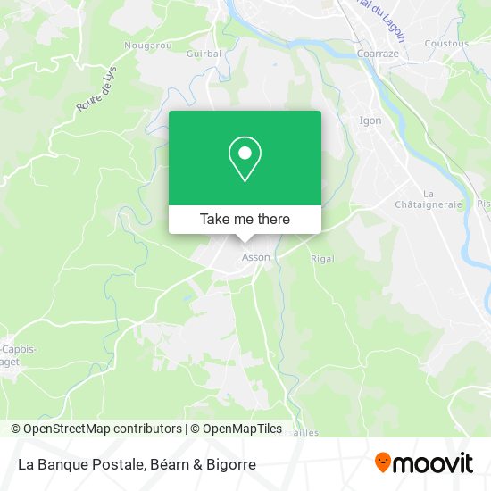La Banque Postale map