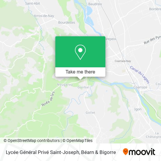 Lycée Général Privé Saint-Joseph map