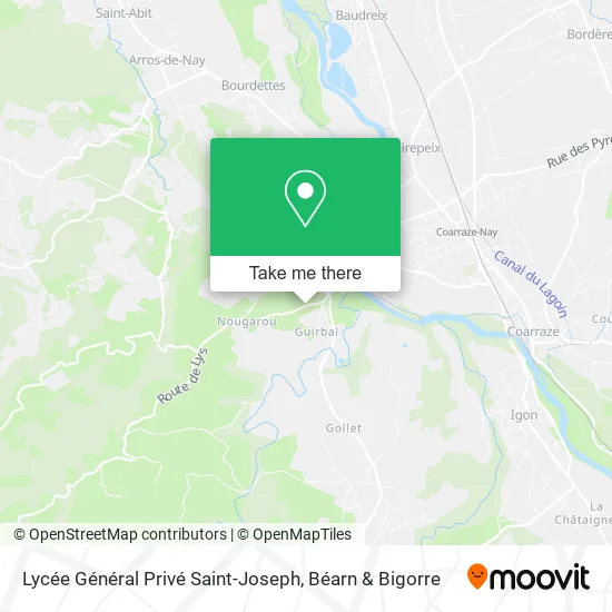 Lycée Général Privé Saint-Joseph map