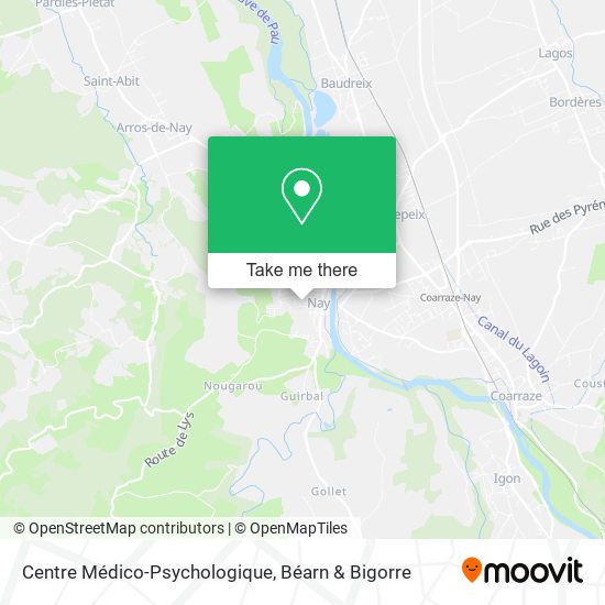 Centre Médico-Psychologique map