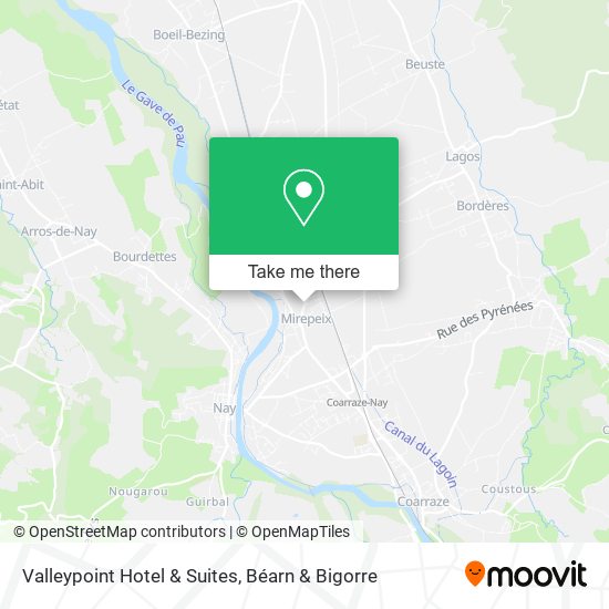 Valleypoint Hotel & Suites map
