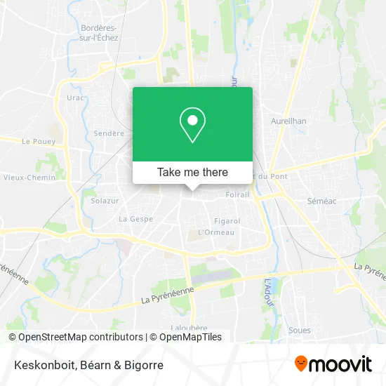 Keskonboit map