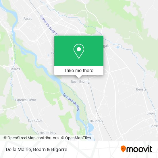 De la Mairie map