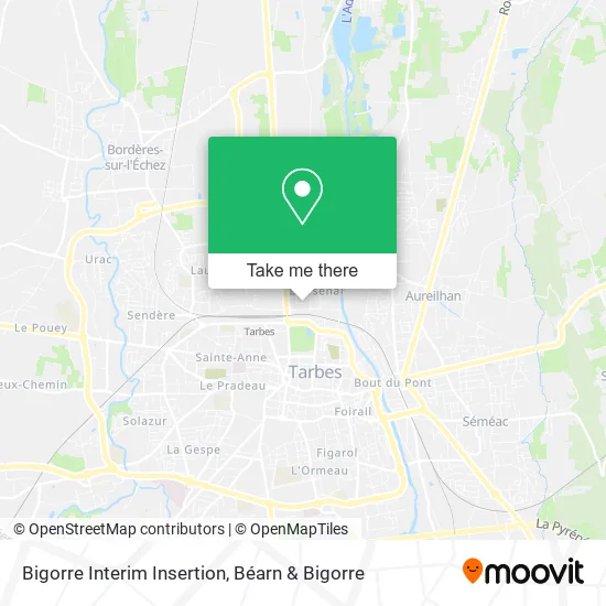 Bigorre Interim Insertion map