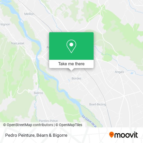 Pedro Peinture map
