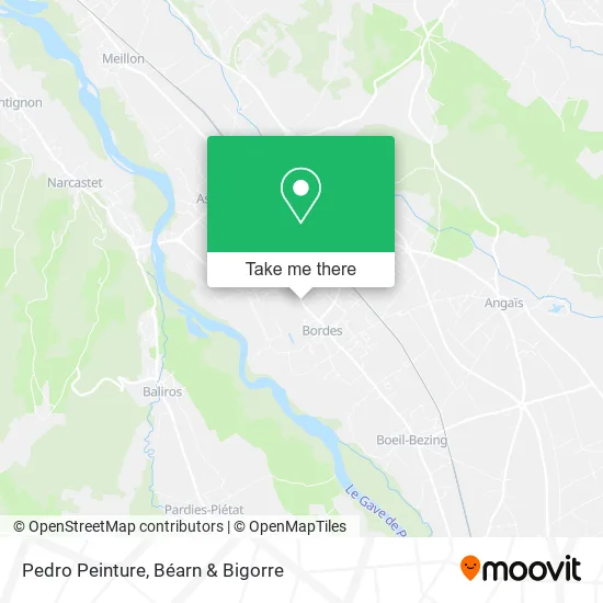 Pedro Peinture map