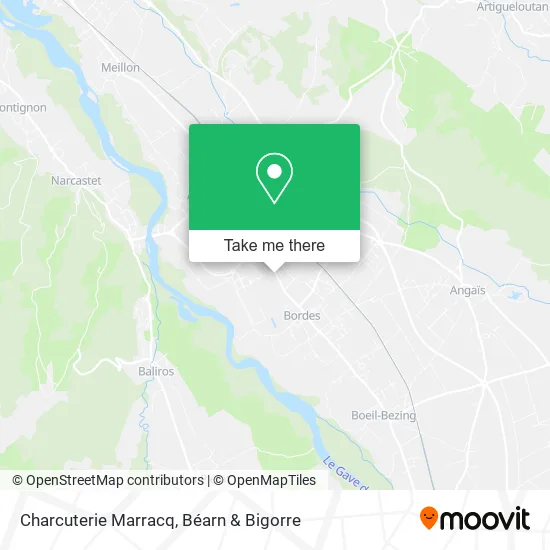 Charcuterie Marracq map