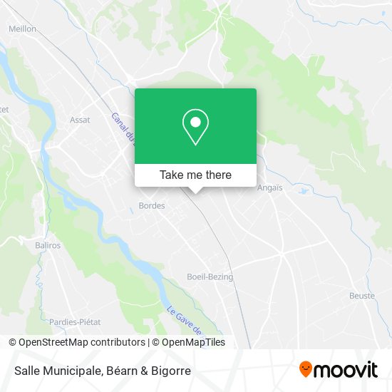 Salle Municipale map