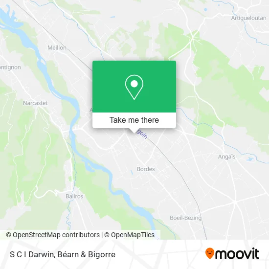 S C I Darwin map