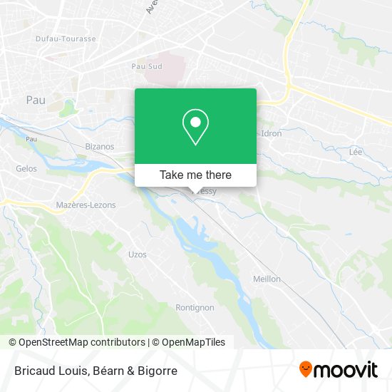 Bricaud Louis map