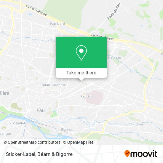 Sticker-Label map