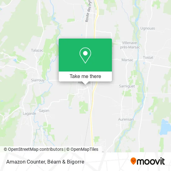 Amazon Counter map