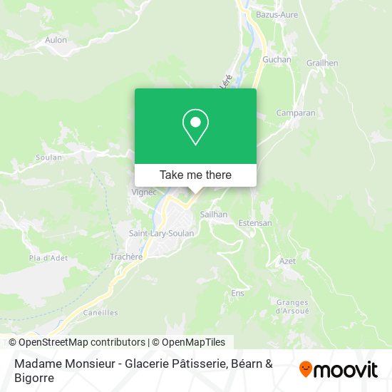 Madame Monsieur - Glacerie Pâtisserie map