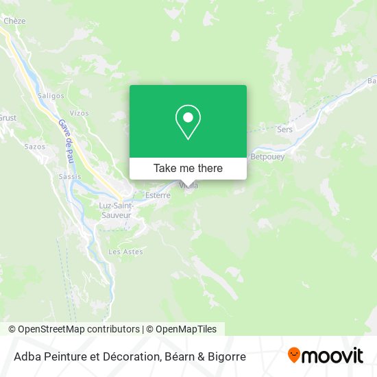 Adba Peinture et Décoration map