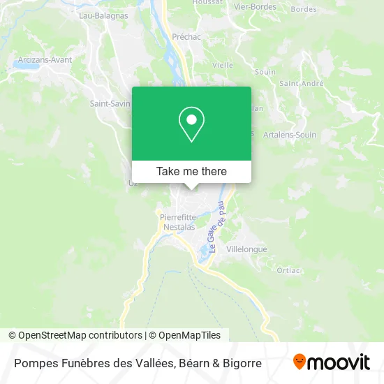 Pompes Funèbres des Vallées map