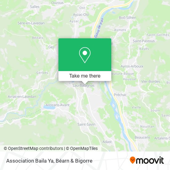 Association Baila Ya map