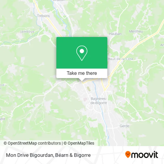 Mon Drive Bigourdan map