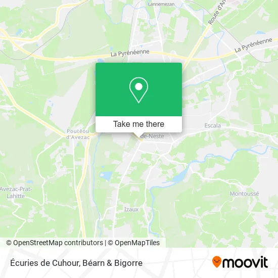 Écuries de Cuhour map
