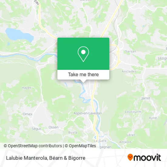 Lalubie Manterola map
