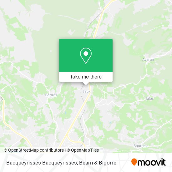 Bacqueyrisses Bacqueyrisses map