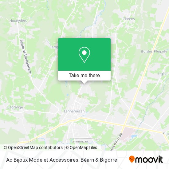 Ac Bijoux Mode et Accessoires map
