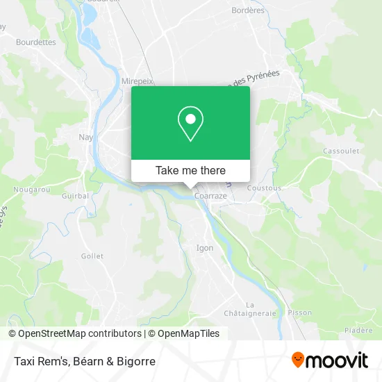 Taxi Rem's map